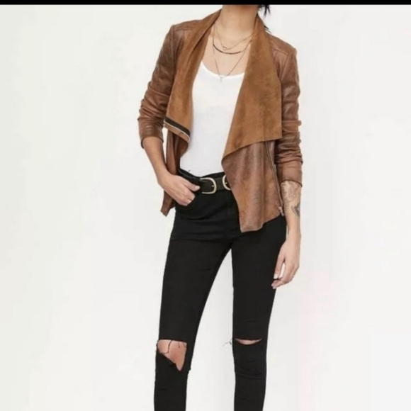 Silence + Noise UO Riley faux leather jacket - Picture 5 of 12